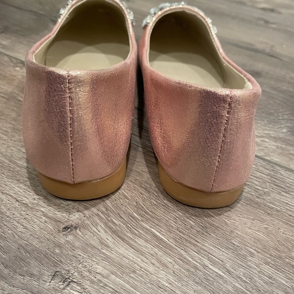 Sequined with crystals flat shoes - Picture 4 of 4